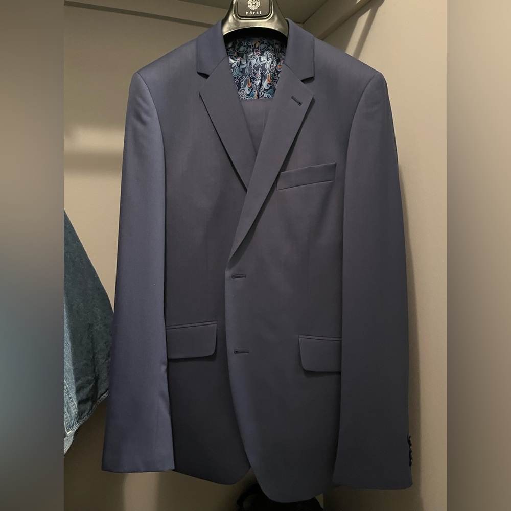 Horst Two-Piece Italian Wool Men’s Suit